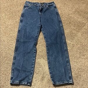 Wrangler Men's Straight Blue Jeans